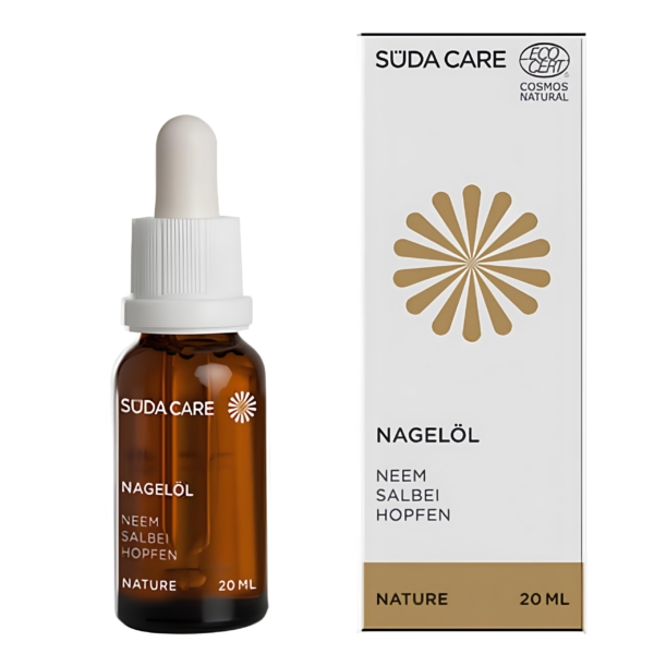 Έλαιο αναγέννησης νυχιών Süda Care Nature Nail Oil σε μπουκαλάκι