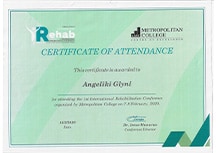 1st International Rehabilitation Conference